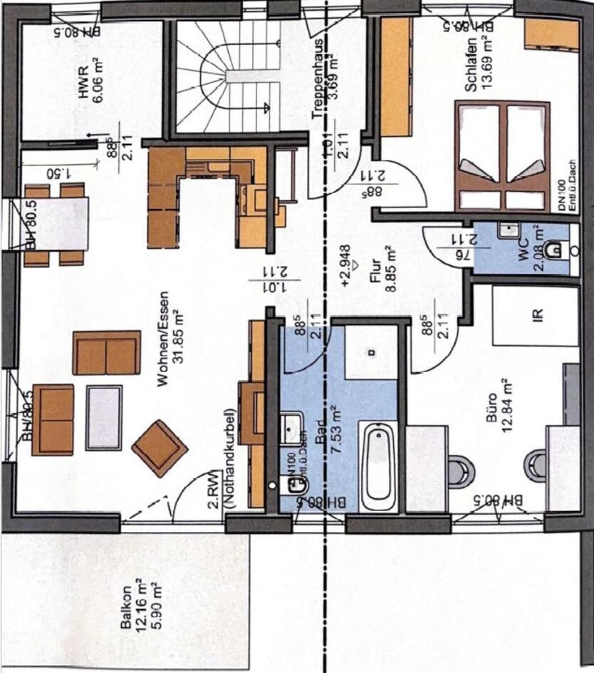 Schmallenberg Unterstadt 3 Zimmer
