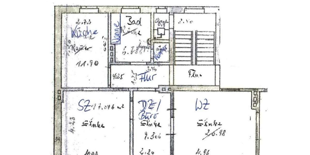 Etagenwohnung Burg - 2.5 Zimmer, 70 m&sup2;, 407&euro; | Angebot:25428353