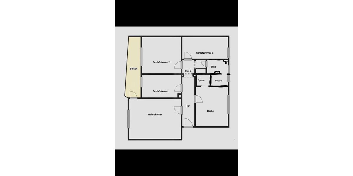 Etagenwohnung Röthlein - 4 Zimmer, 87 m&sup2;, 810&euro; | Angebot:26122451