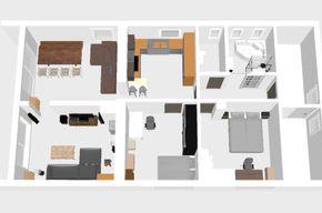 Wohnen auf Zeit Ingolstadt Münchener Straße - 4 Zimmer, 103 m&sup2;, 1.510&euro; | Angebot:26421491