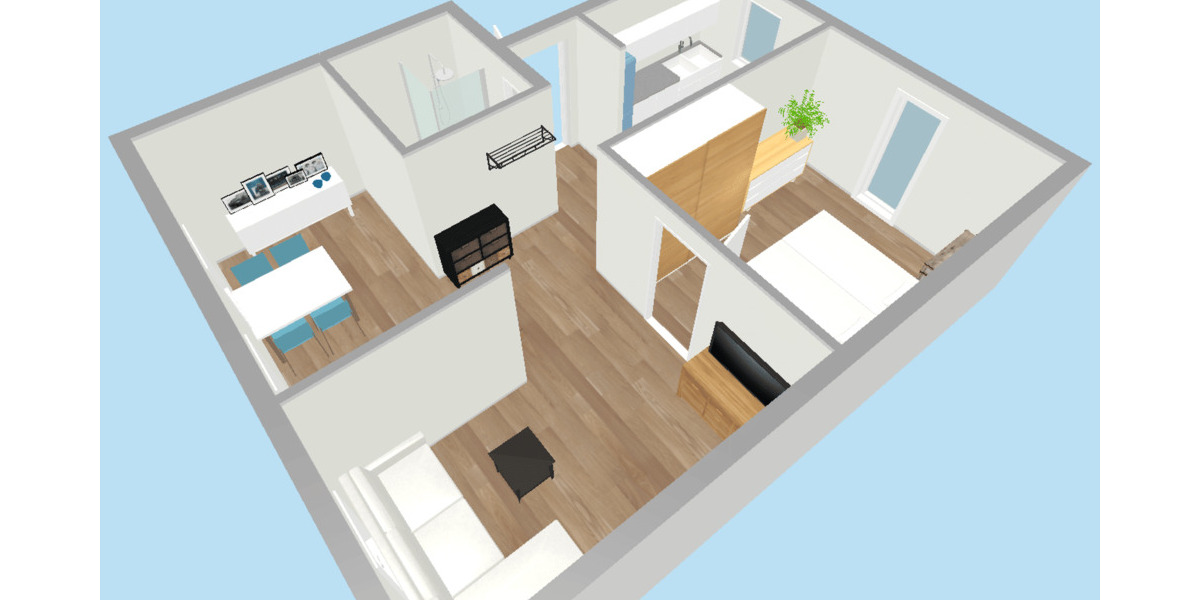 Etagenwohnung Arnstadt - 2 Zimmer, 55 m&sup2;, 450&euro; | Angebot:26879076