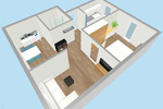Etagenwohnung Arnstadt - 2 Zimmer, 55 m&sup2;, 450&euro; | Angebot:26879076