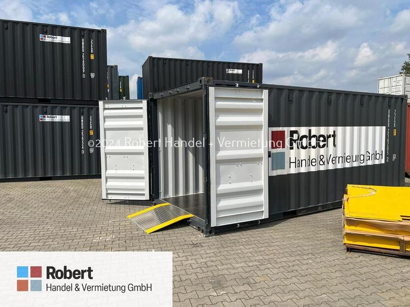 Alurampe, 1,5t, Containerrampe, Seecontainerrampe, Container Zubehör