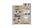 Dachgeschoßwohnung Fuldatal - 4 Zimmer, 68 m&sup2;, 985&euro; | Angebot:26492511