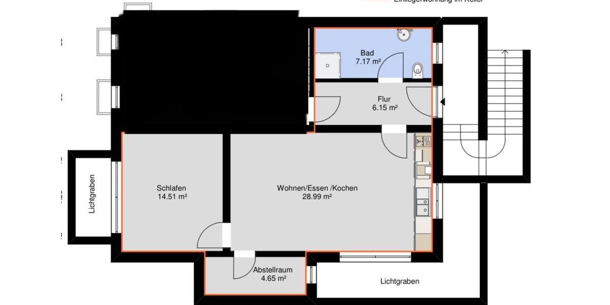 2-Zimmer-Mietwohnung, 62 m², 670 € kalt, Neubau 2 zimmer