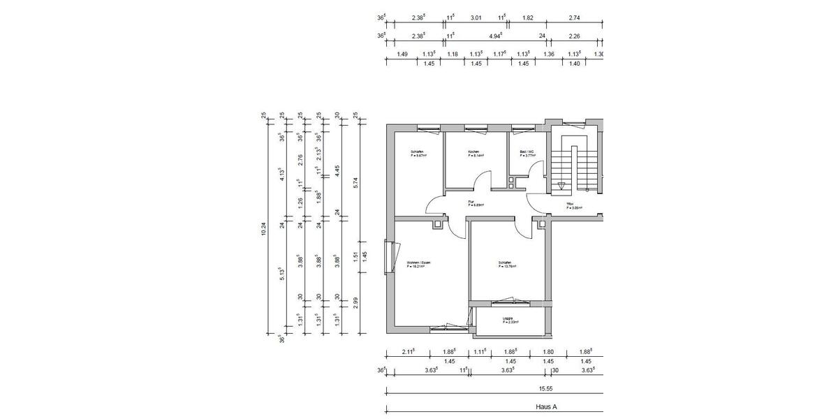 Hochparterre Oberviechtach - 4 Zimmer, 77 m&sup2;, 700&euro; | Angebot:26164173