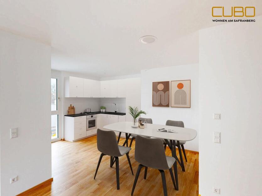 Wohnungen am Safranberg: moderne 3-Zimmer-Wohnung