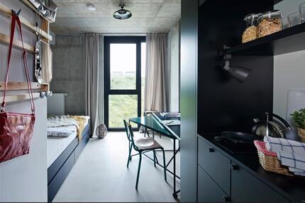 Einzelapartment(Fully-furnished Student Studio) in Riedberg