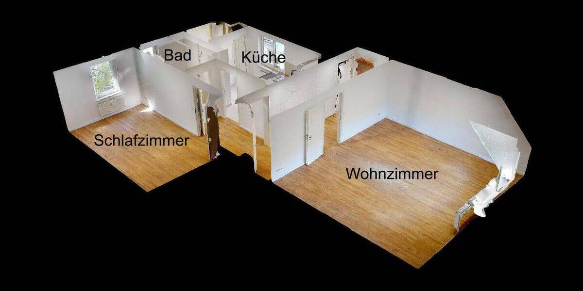 Etagenwohnung Potsdam Berliner Vorstadt - 2 Zimmer, 84 m&sup2;, 1.140&euro; | Angebot:26609215
