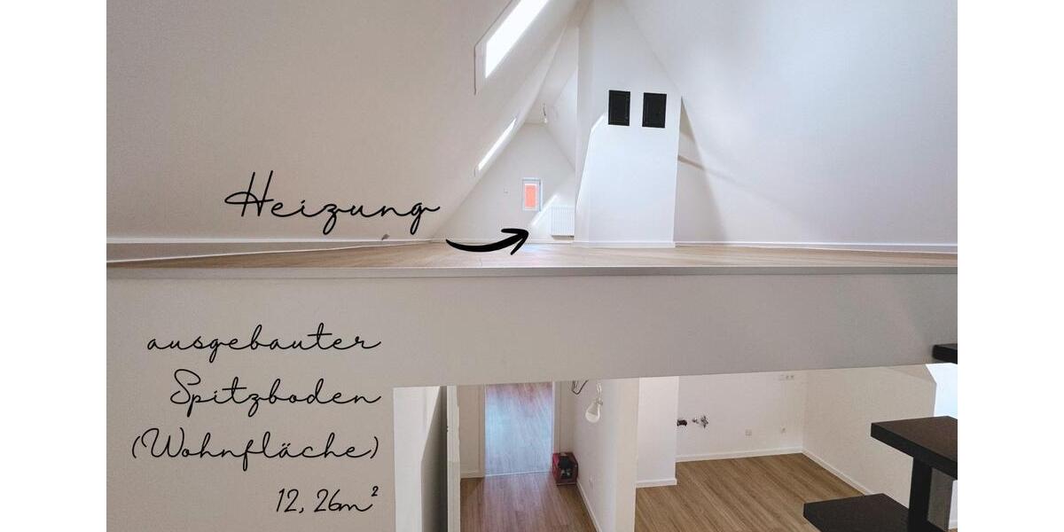 Frisch renovierte, helle und charmante 3-Zimmer-Maisonettewohnung 3 zimmer