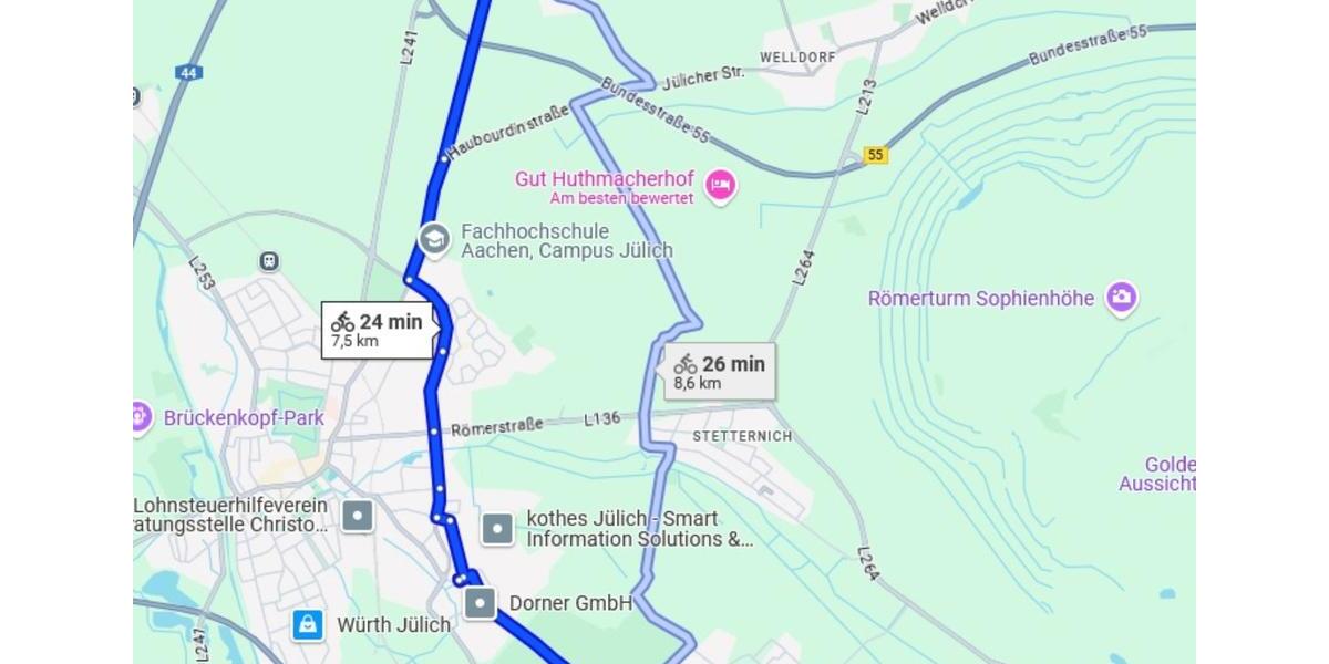 Wohnen auf Zeit Jülich - 1 Zimmer, 160 m&sup2;, 399&euro; | Angebot:24831041