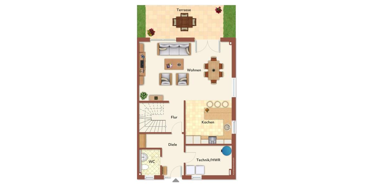 Doppelhaushälfte Müssen - 4 Zimmer, 119 m&sup2;, 1.650&euro; | Angebot:23792057