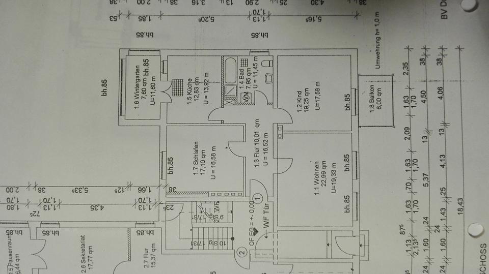 Erdgeschoßwohnung Stendal - 3 Zimmer, 102 m&sup2;, 1.055&euro; | Angebot:24963402