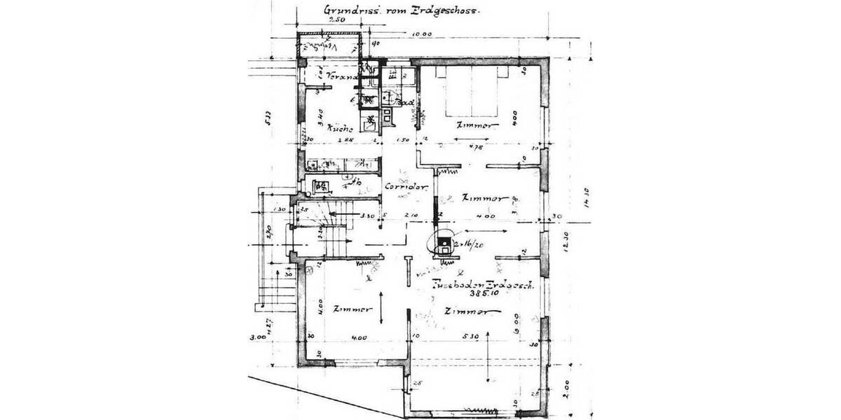 Etagenwohnung Stuttgart Botnang - 4 Zimmer, 110 m&sup2;, 1.590&euro; | Angebot:26511677
