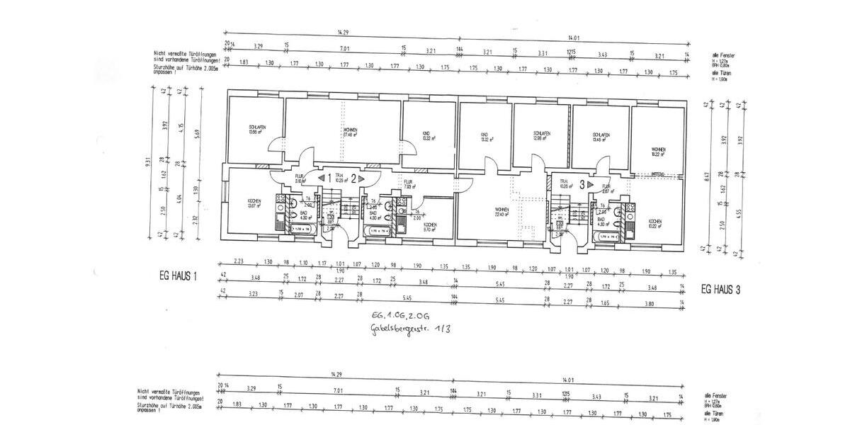 Etagenwohnung Altenburg - 2 Zimmer, 48 m&sup2;, 290&euro; | Angebot:26232465