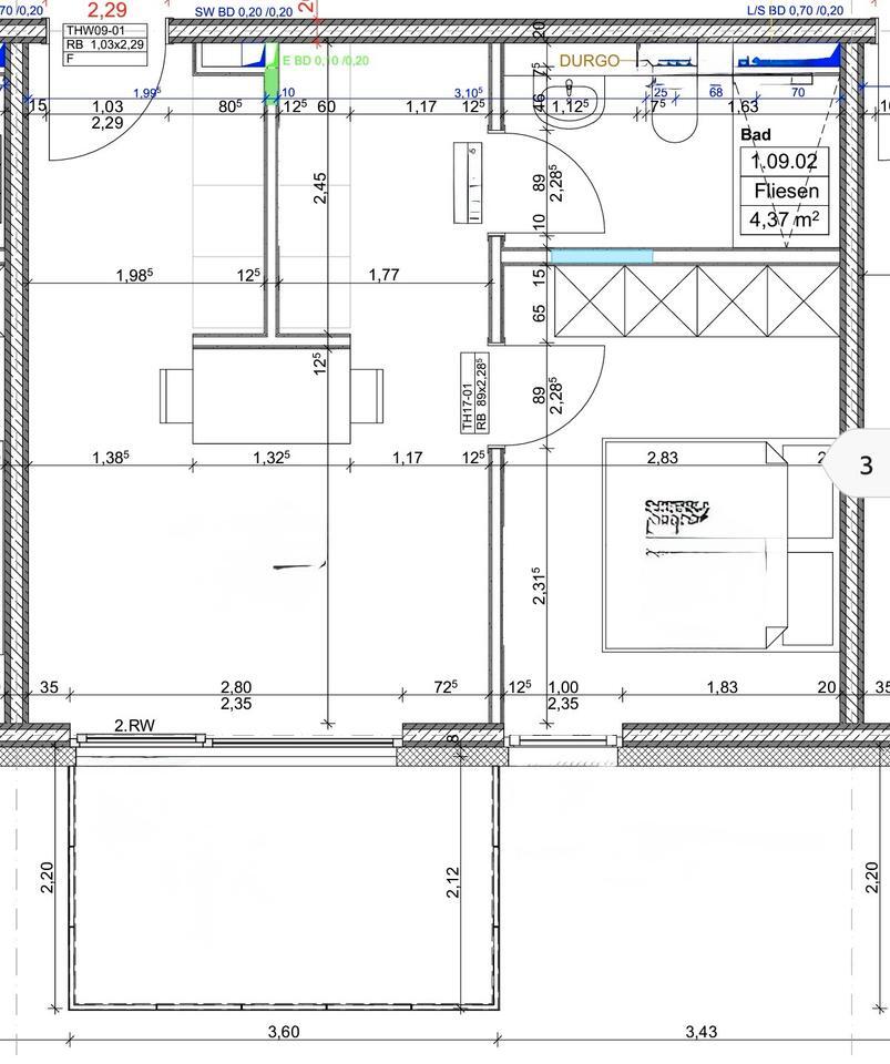 2 Zimmer- Wohnung in Tübingen nahe Max-Planck