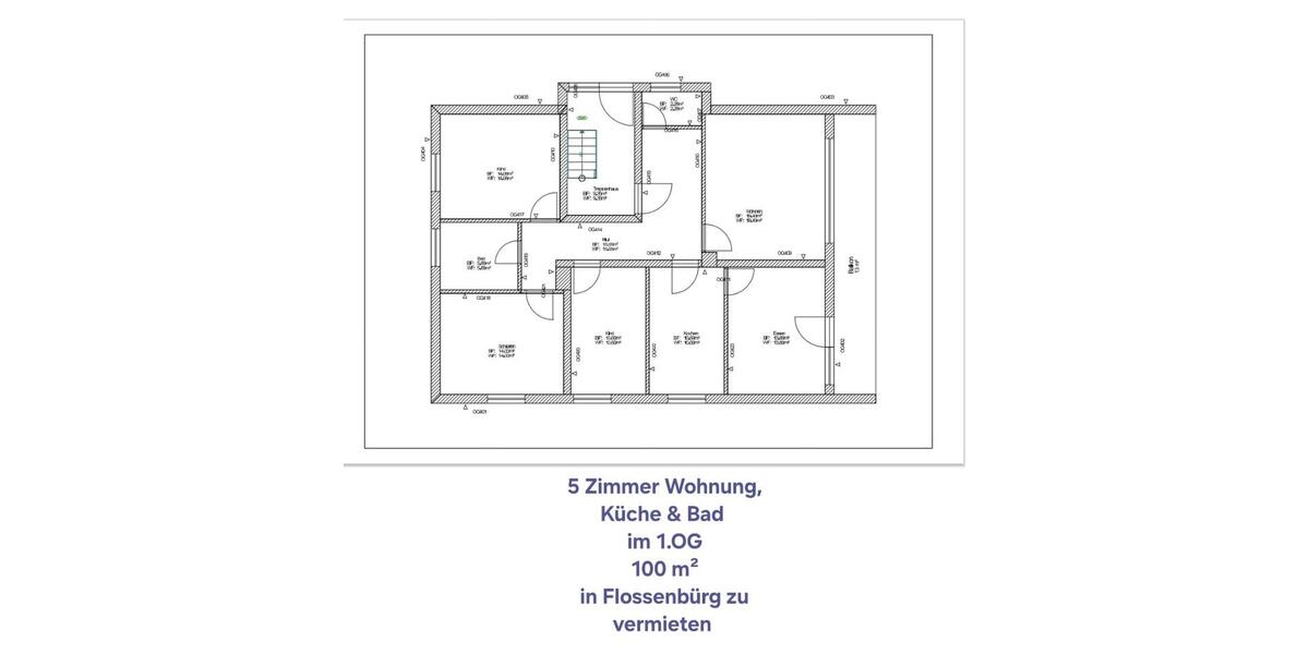 Etagenwohnung Flossenbürg - 5 Zimmer, 100 m&sup2;, 700&euro; | Angebot:26636148