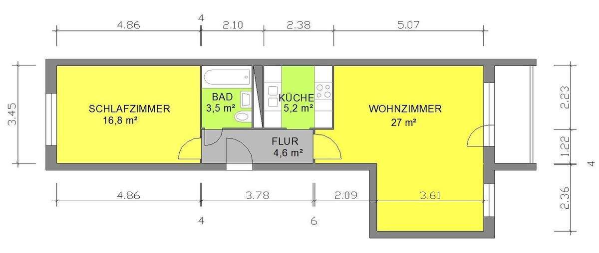 Neustart gefällig? 2 zimmer