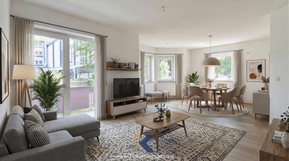 Erdgeschoßwohnung Mühlhausen (Thüringen) - 3 Zimmer, 72 m&sup2;, 495&euro; | Angebot:26334876