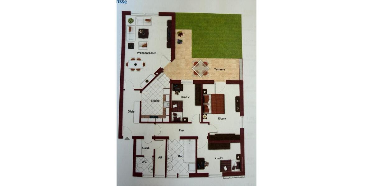 Erdgeschoßwohnung Marktoberdorf - 4 Zimmer, 91 m&sup2;, 1.274&euro; | Angebot:26000226