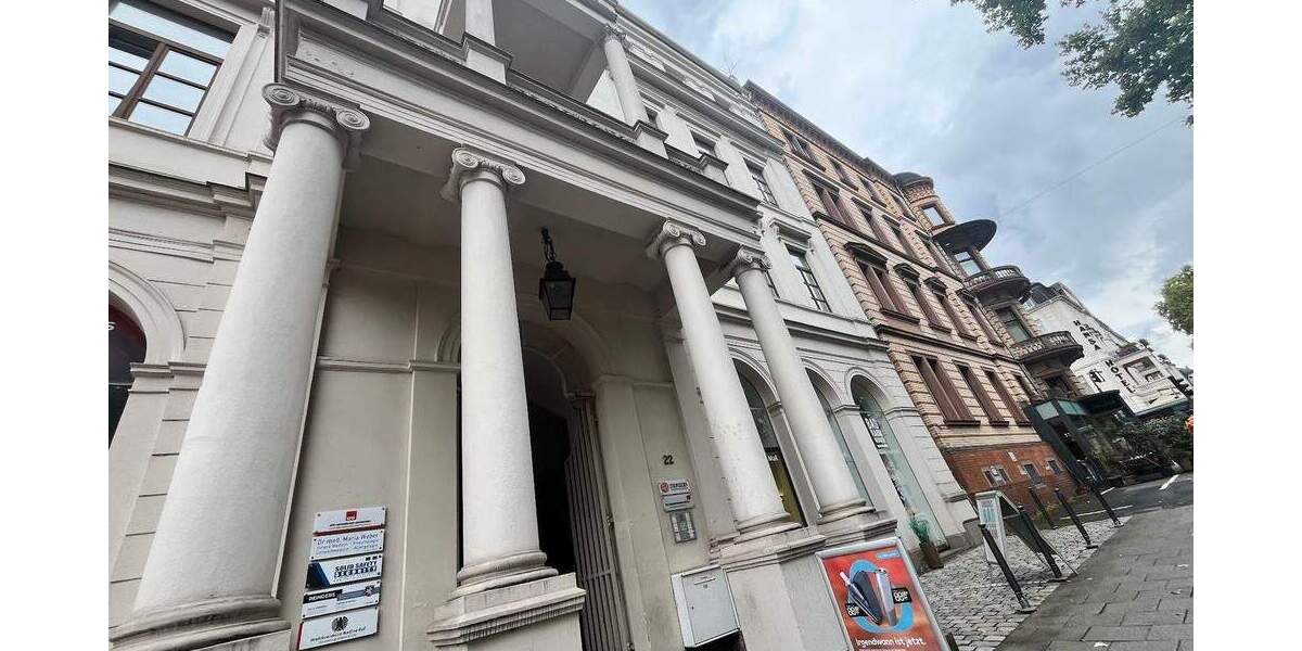 Etagenwohnung Wiesbaden Mitte - 2 Zimmer, 100 m&sup2;, 1.200&euro; | Angebot:24694226