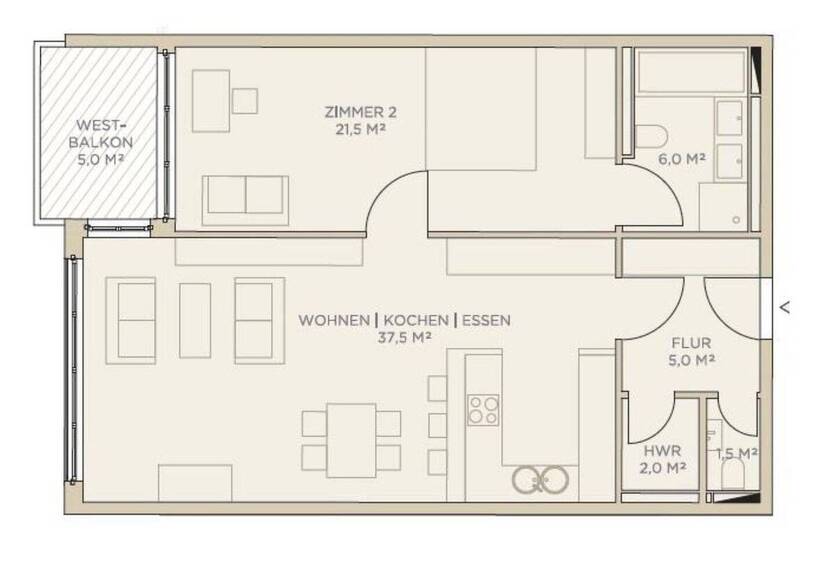 Neubau Kudamm . Olivaer Platz . MÖBLIERT . EBK . HWR . Loggia . Gäste-WC . 3 m Decke 2 zimmer