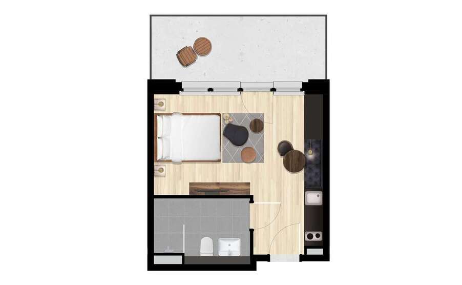 Wohnen auf Zeit in Berlin 1.280 € 1 zimmer