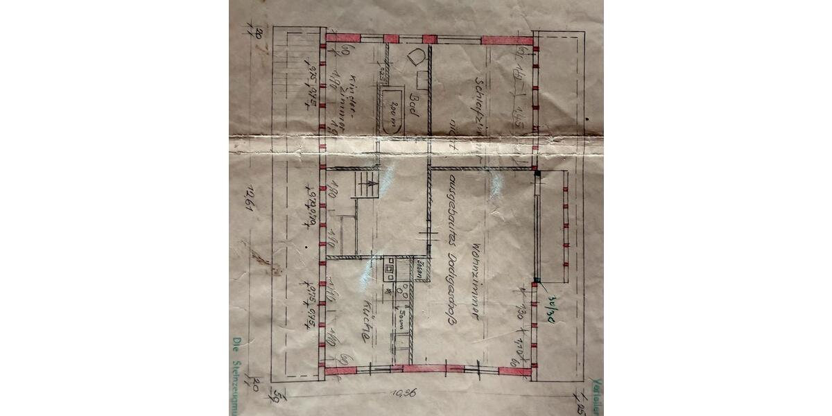 Dachgeschoßwohnung Langwedel - 2.5 Zimmer, 75 m&sup2;, 700&euro; | Angebot:25948841