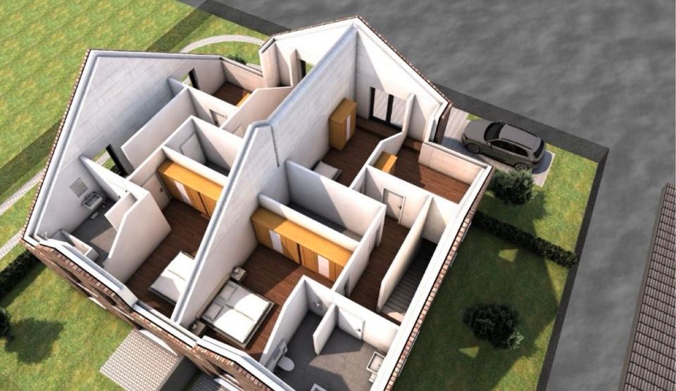 Doppelhaushälfte Bassum - 5 Zimmer, 109 m&sup2;, 1.425&euro; | Angebot:23634712