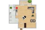Etagenwohnung Lichtenstein (Sachsen) - 1 Zimmer, 36 m&sup2;, 216&euro; | Angebot:26635757