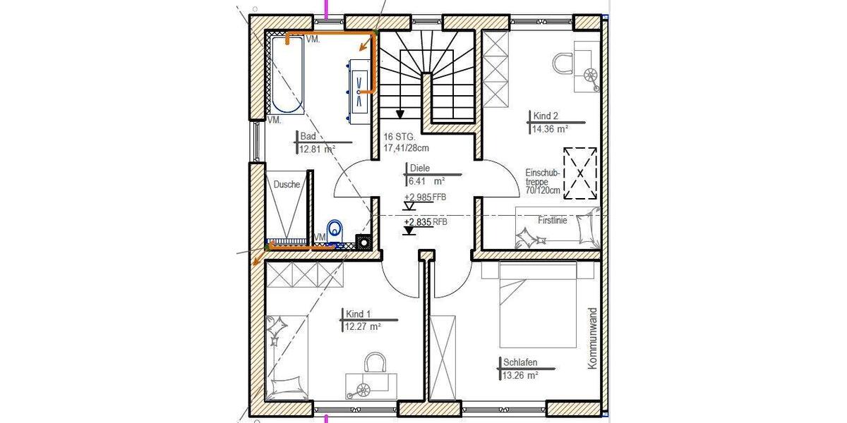 Doppelhaushälfte Straubing - 4 Zimmer, 125 m&sup2;, 1.390&euro; | Angebot:26237542