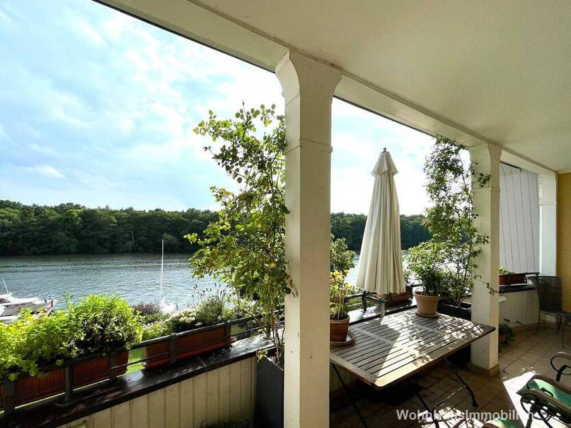 Harmonische Zweisamkeit: Ruhige SeeWohnung an der Müggelspree
