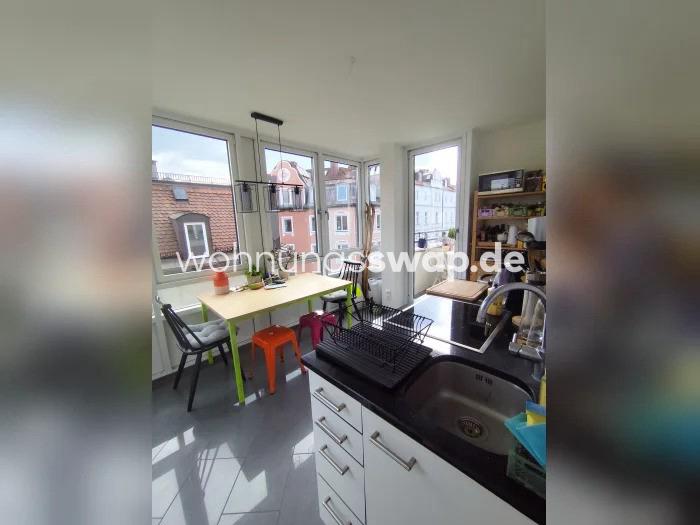 Etagenwohnung München Schwabing-Freimann - 2 Zimmer, 56 m&sup2;, 1.395&euro; | Angebot:24540472