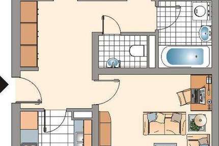 Wohnung zum Mieten in Remscheid 499 € 72.75 m²