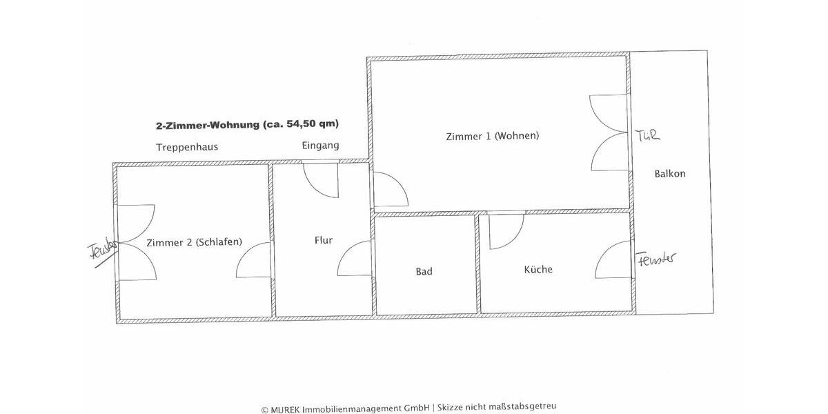 Etagenwohnung Ebersbach-Neugersdorf Neugersdorf - 2 Zimmer, 54 m&sup2;, 280&euro; | Angebot:24352156