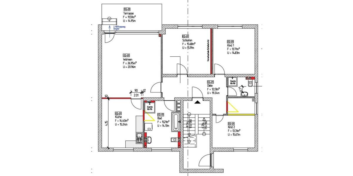 4ZiKü-Wohnung mit kleinem Garten in Immenhausen 4 zimmer