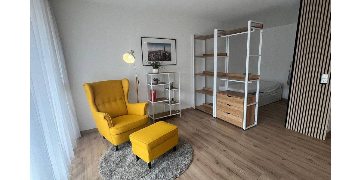 Etagenwohnung Ulm Oststadt - 1 Zimmer, 50 m&sup2;, 850&euro; | Angebot:26167706