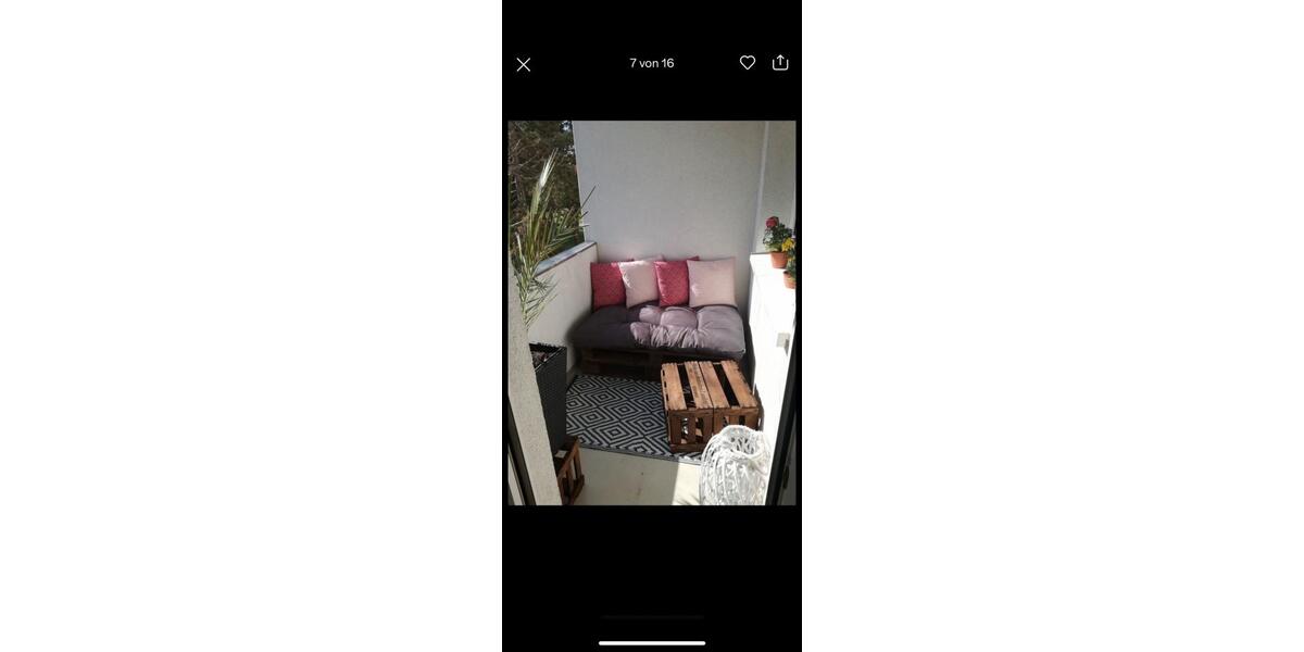 Etagenwohnung Ludwigshafen am Rhein Ludwigshafen-Oggersheim - 2 Zimmer, 53 m&sup2;, 710&euro; | Angebot:26703633