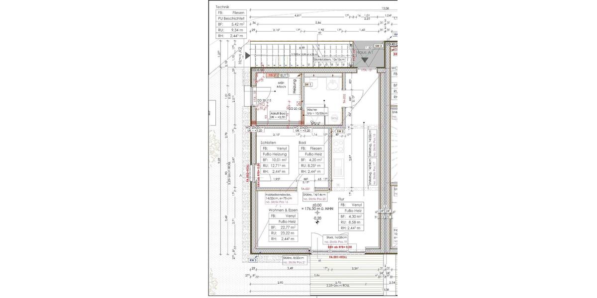 Erdgeschoßwohnung Erfurt Andreasvorstadt - 2 Zimmer, 48 m&sup2;, 730&euro; | Angebot:26670702