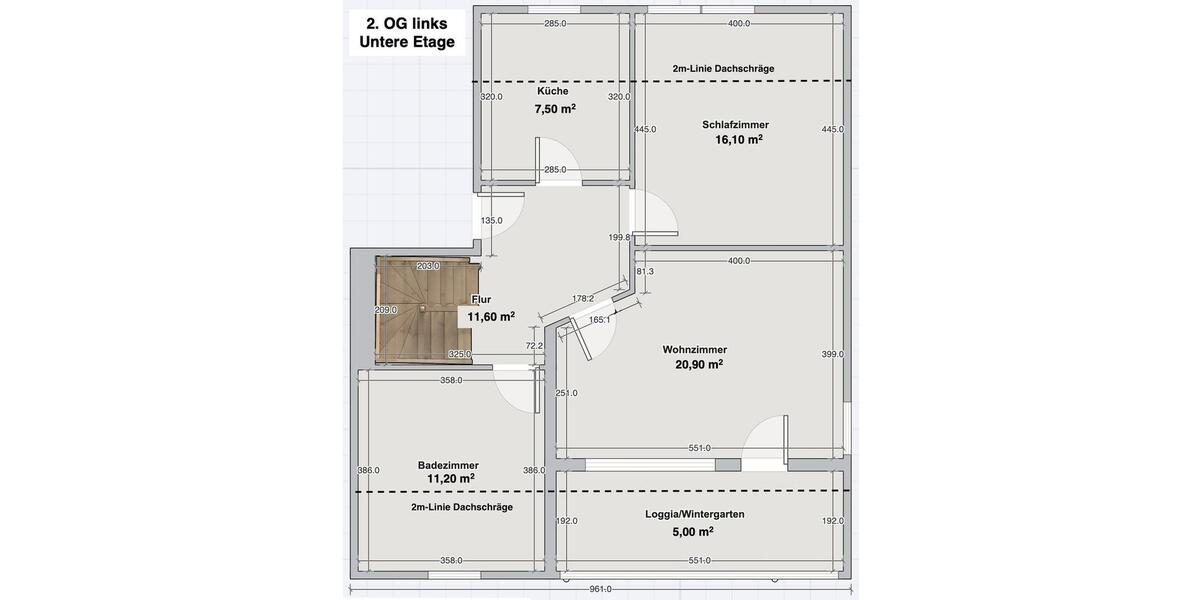 Maisonettenwohnung Zschopau - 3.5 Zimmer, 102 m&sup2;, 890&euro; | Angebot:26048216