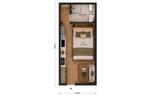 Etagenwohnung Trier Feyen-Weismark - 1 Zimmer, 24 m&sup2;, 450&euro; | Angebot:26691408