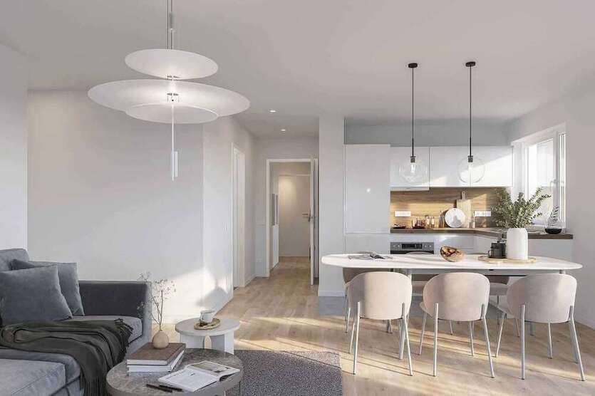 Wohnung zum Mieten in Erlangen 1.453,50 € 91.63 m²