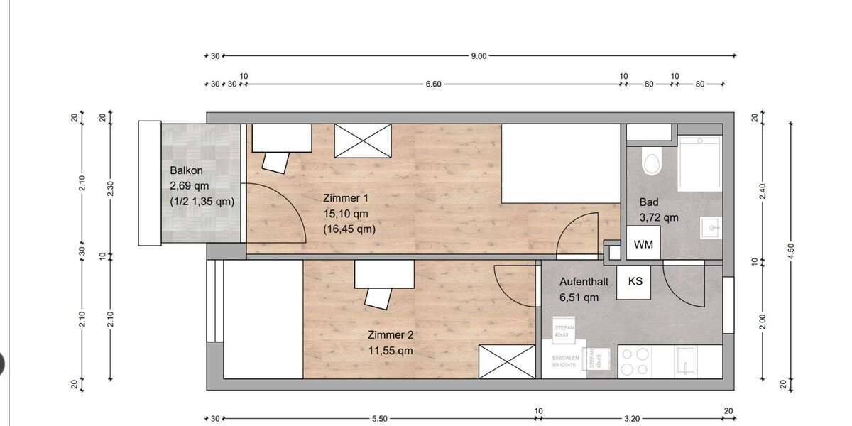 Zimmer München-Pasing-Obermenzing Obermenzing - 670&euro; | Angebot:27033840