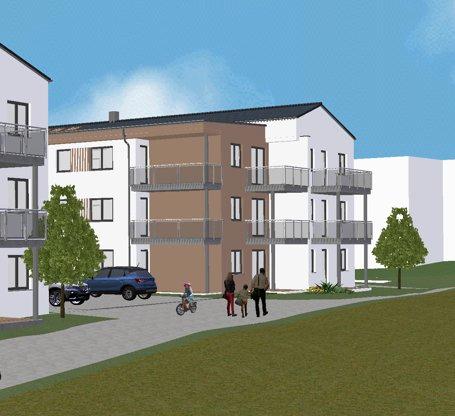 Erdgeschoßwohnung Schwarzenfeld - 3 Zimmer, 78 m&sup2;, 1.071&euro; | Angebot:26006531