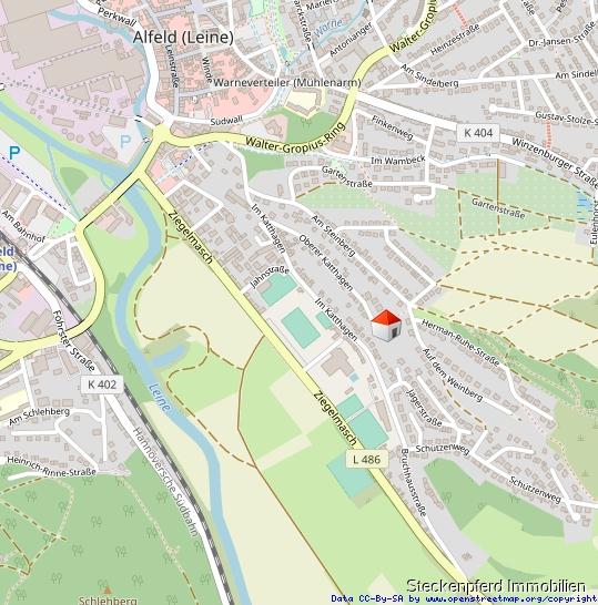 Erdgeschoßwohnung Alfeld (Leine) - 2 Zimmer, 77 m&sup2;, 799&euro; | Angebot:25974447