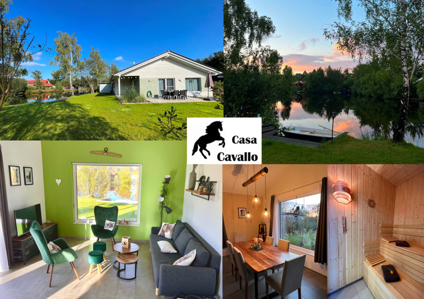 Ferienhaus-Oase am See (SaunaBoot) 1-6 P. Emsland- Herbstferien -Familien, Senioren, Paare - Natur, Auszeit, Rad fahren, Reiten, Ponyhof, mit Hund