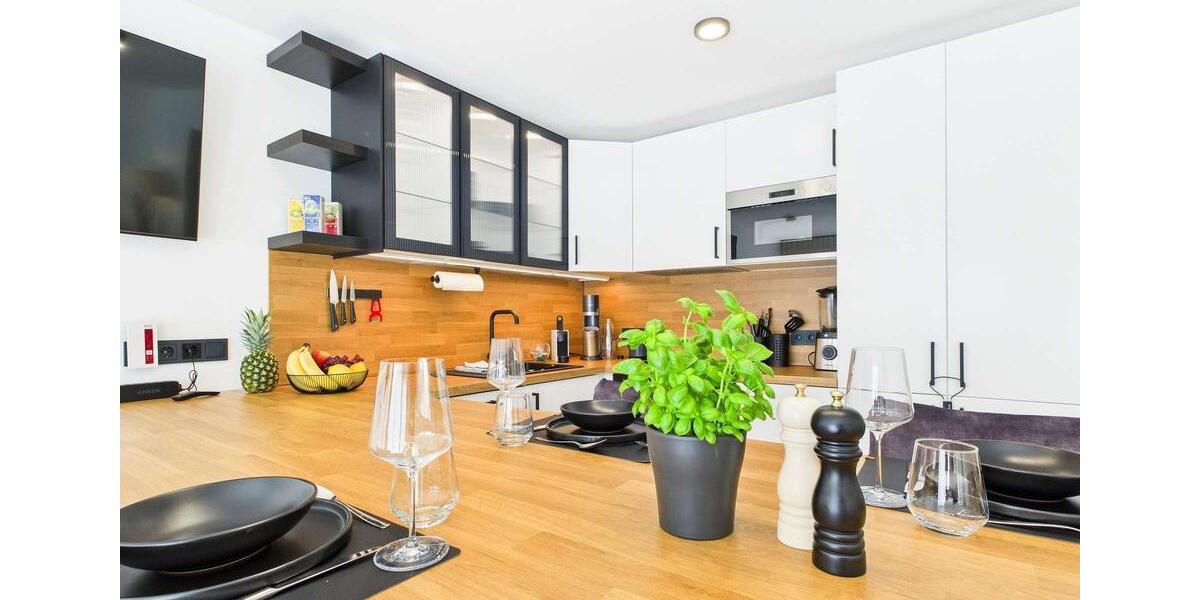 Voll ausgestattet, hochwertig möbliert & frisch sanierte Wohnung mit Garten - bis MaiJuni 2026 2 zimmer