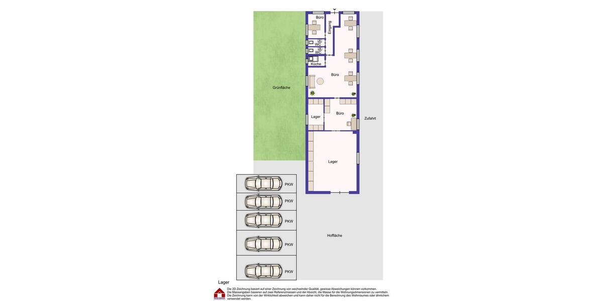 Gewerbeobjekt Mönchengladbach Süd - 1.480&euro; | Angebot:25876212