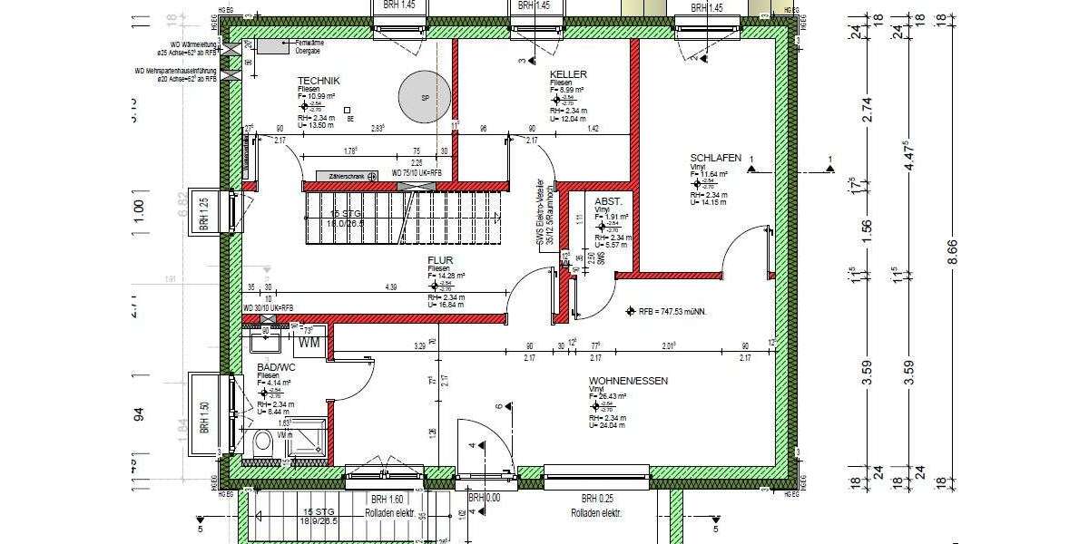 Etagenwohnung Römerstein - 2 Zimmer, 44 m&sup2;, 500&euro; | Angebot:27013360