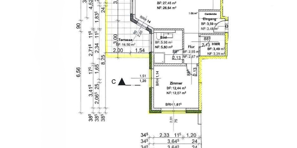 Hoch moderne EG Wohnung Neubau zum 1. Juli 2026 + Rollläden + Stellplatz ohne Küche mit Gartenteil - Erdgeschoßwohnung Weyhe Leeste | Angebot:26725489